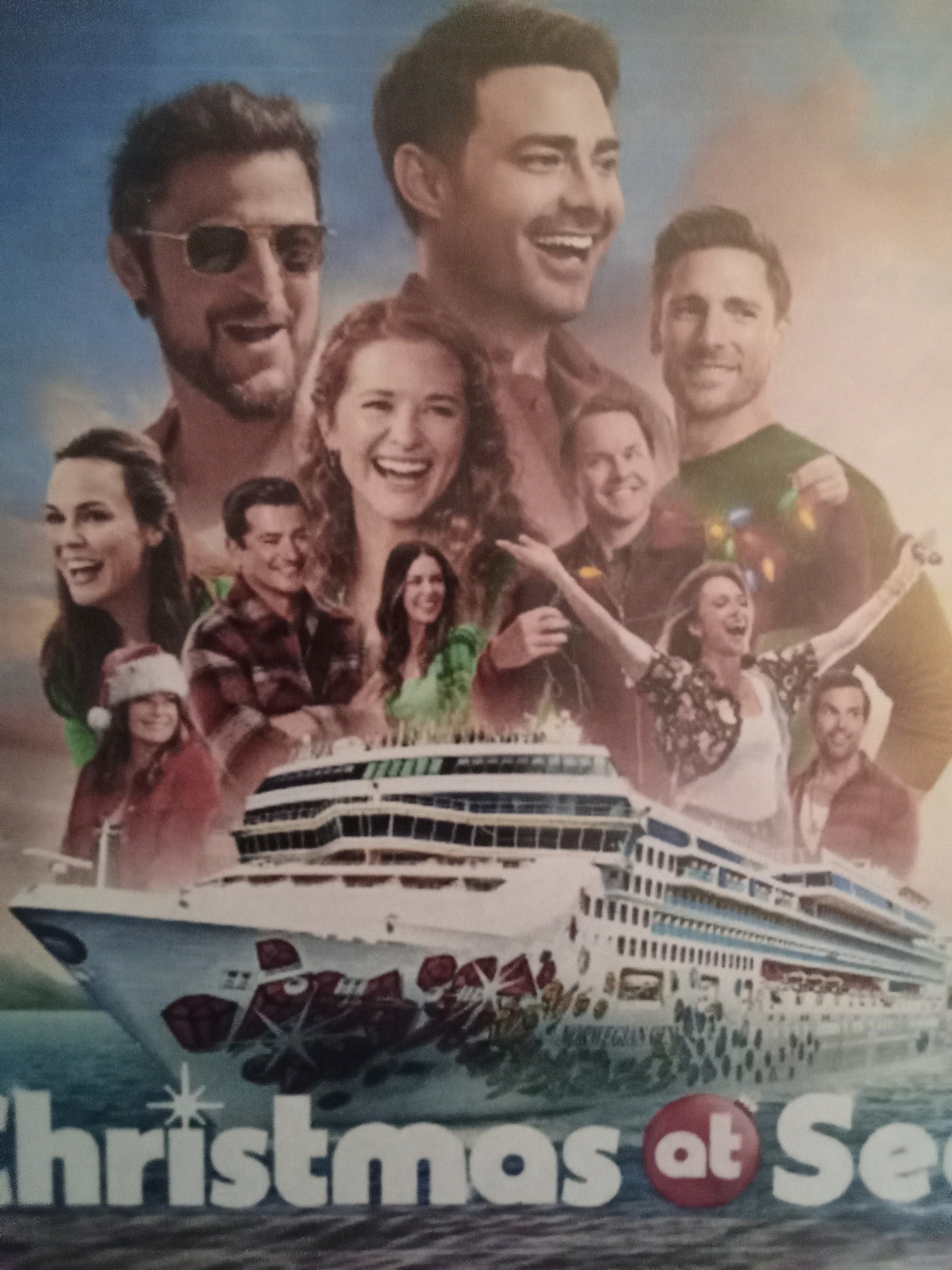 Christmas At Sea (2025) DVD with Hallmark Cast (4 episodes on 1 DVD) **HUGE SALE**in a DVD CASE/COVER ART $13.25