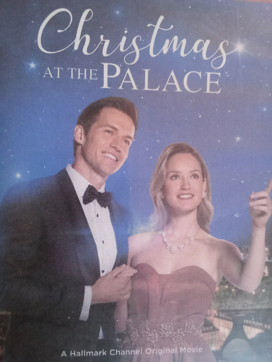 Christmas At the Palace (2018) DVD with Merritt Patterson & Brittany Bristow in a DVD CASE with COVER ART **SALE $14.75