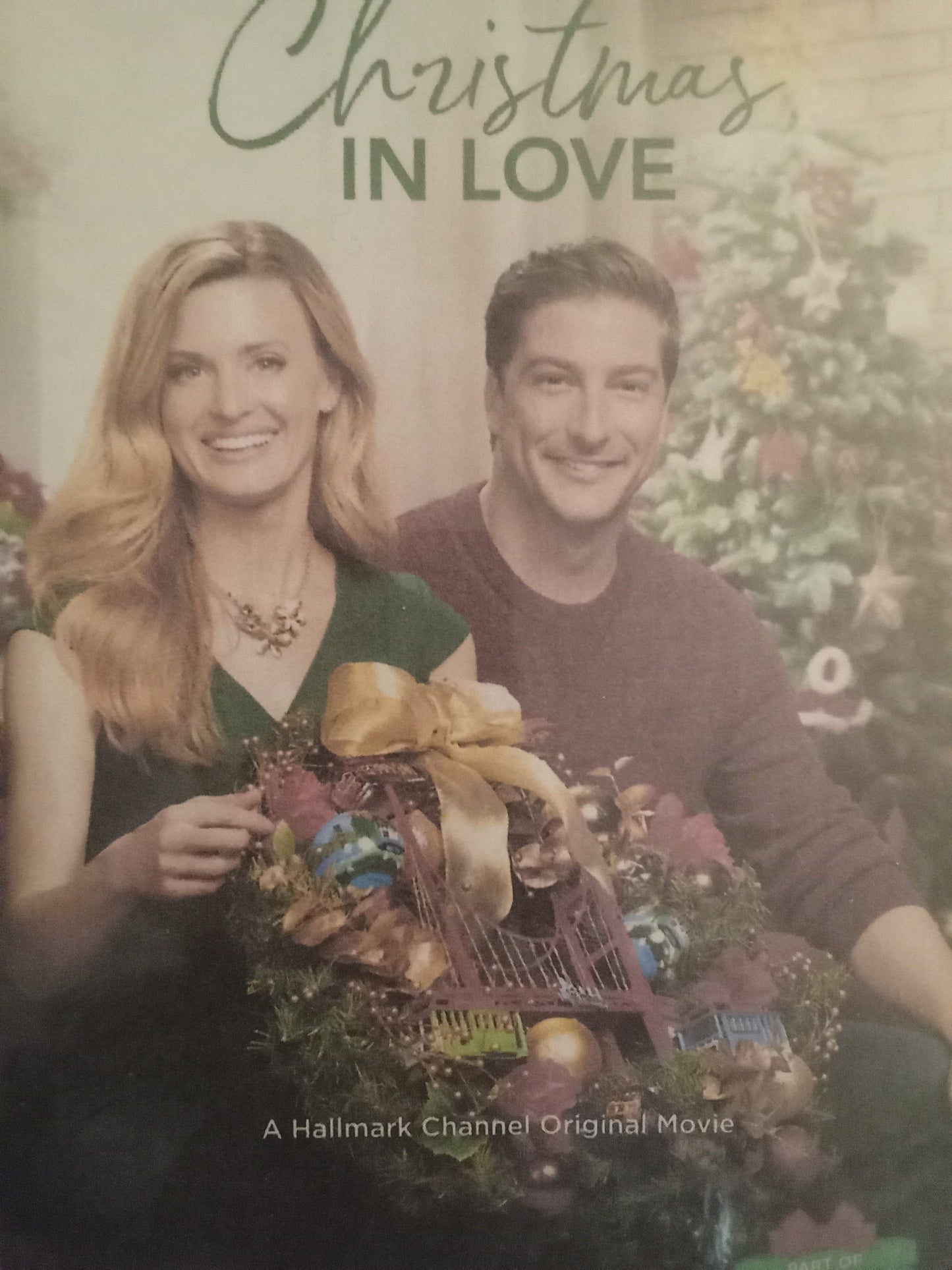 Christmas In Love (2018) DVD with Brooke D'Orsay & Daniel Lissing in a custom DVD case on sale