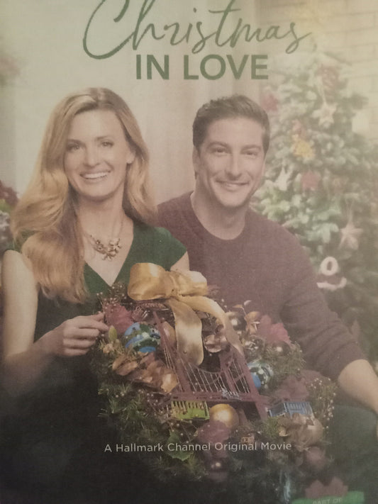 Christmas In Love (2018) DVD with Brooke D'Orsay & Daniel Lissing in a custom DVD case on sale