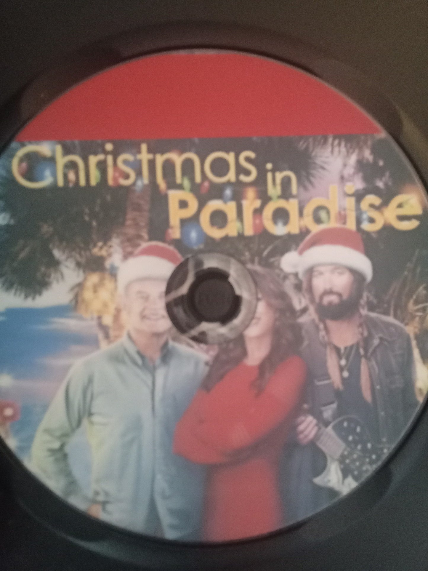 Christmas in Paradise (2022) DVD with Elizabeth Hurley, Kelsey Grammer & Billy Ray Cyrus in a DVD CASE with COVER ART $14.25