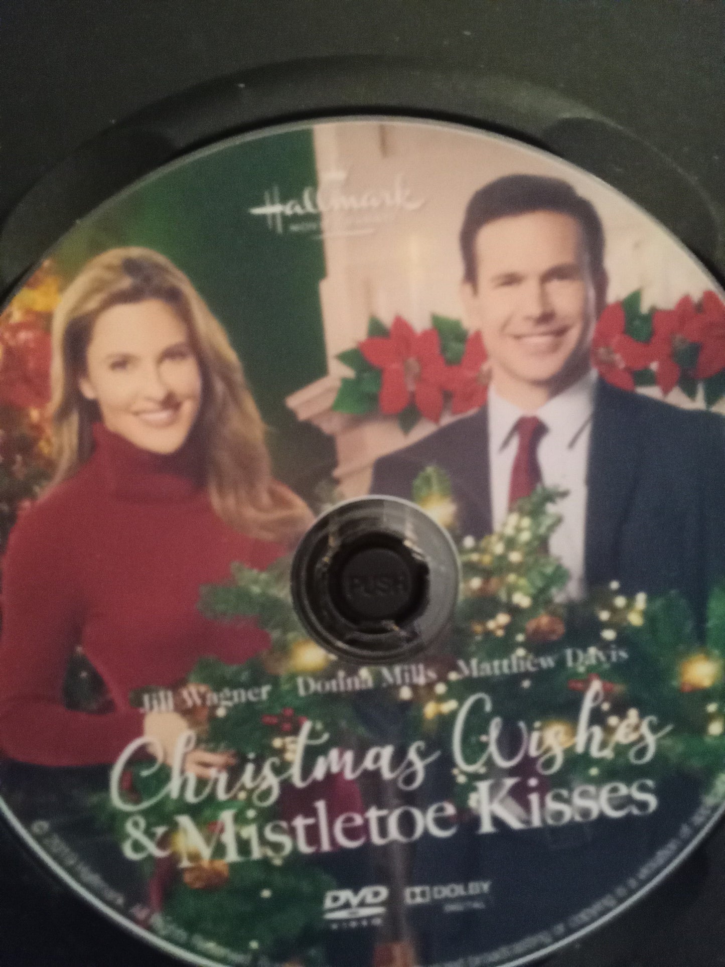 Christmas Wishes & Mistletoe Kisses (2019) DVD with Jill Wagner