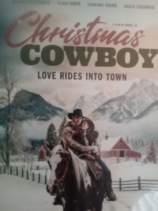 Christmas Cowboy (2024) DVD with Eliana Ghen