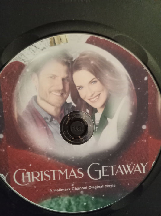 Christmas Getaway (2017) DVD with Bridget Reagan & Travis Van Winkle in a DVD CASE with COVER ART ***SALE $14.50