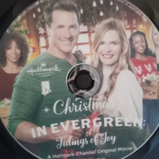 Christmas in Evergreen: Tidings of Joy (2019) DVD with Maggie Lawson in a DVD Case with artwork ***CLEARANCE $14.25!!!!