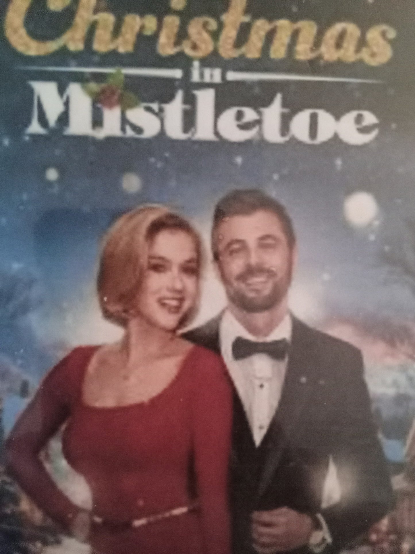 Christmas In Mistletoe (2025) DVD with Kabby Borders in a DVD CASE with COVER ART (Sale)