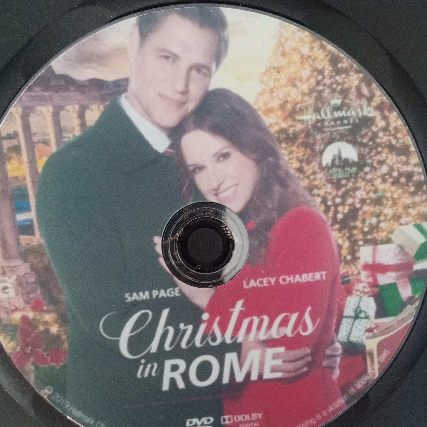 Christmas in Rome (2019) DVD with Lacey Chabert & Sam Page
