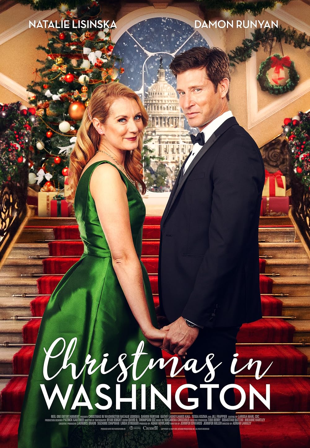 Christmas in Washington aka Match Made in Mistletoe (2021) DVD with Damon Runyan