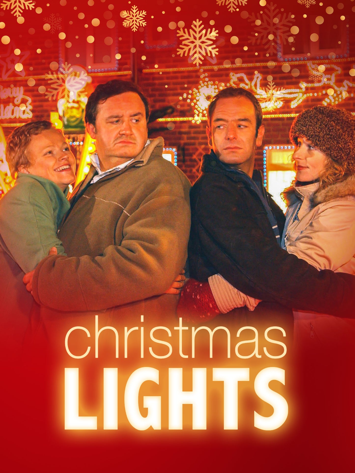 Christmas Lights (2004) DVD with Robson Green & Mark Benton