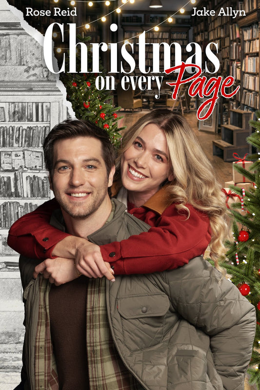 Christmas On Every Page (2025) DVD with Jake Allyn & Rose Reid  $12 JACKPOT