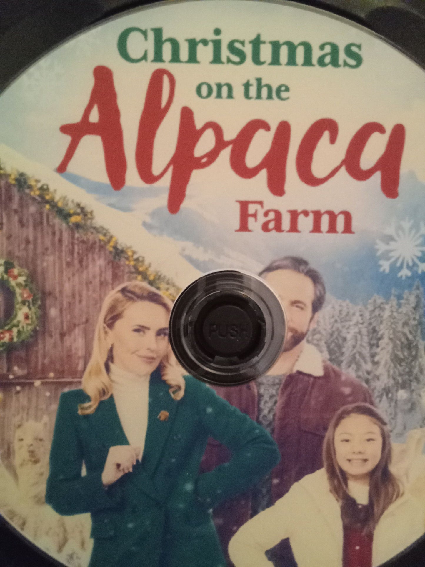 Christmas On the Alpaca farm (2023) DVD with Matt Wells