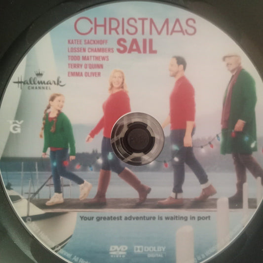 Christmas Sail (2021) DVD with Kattee Sackhoff
