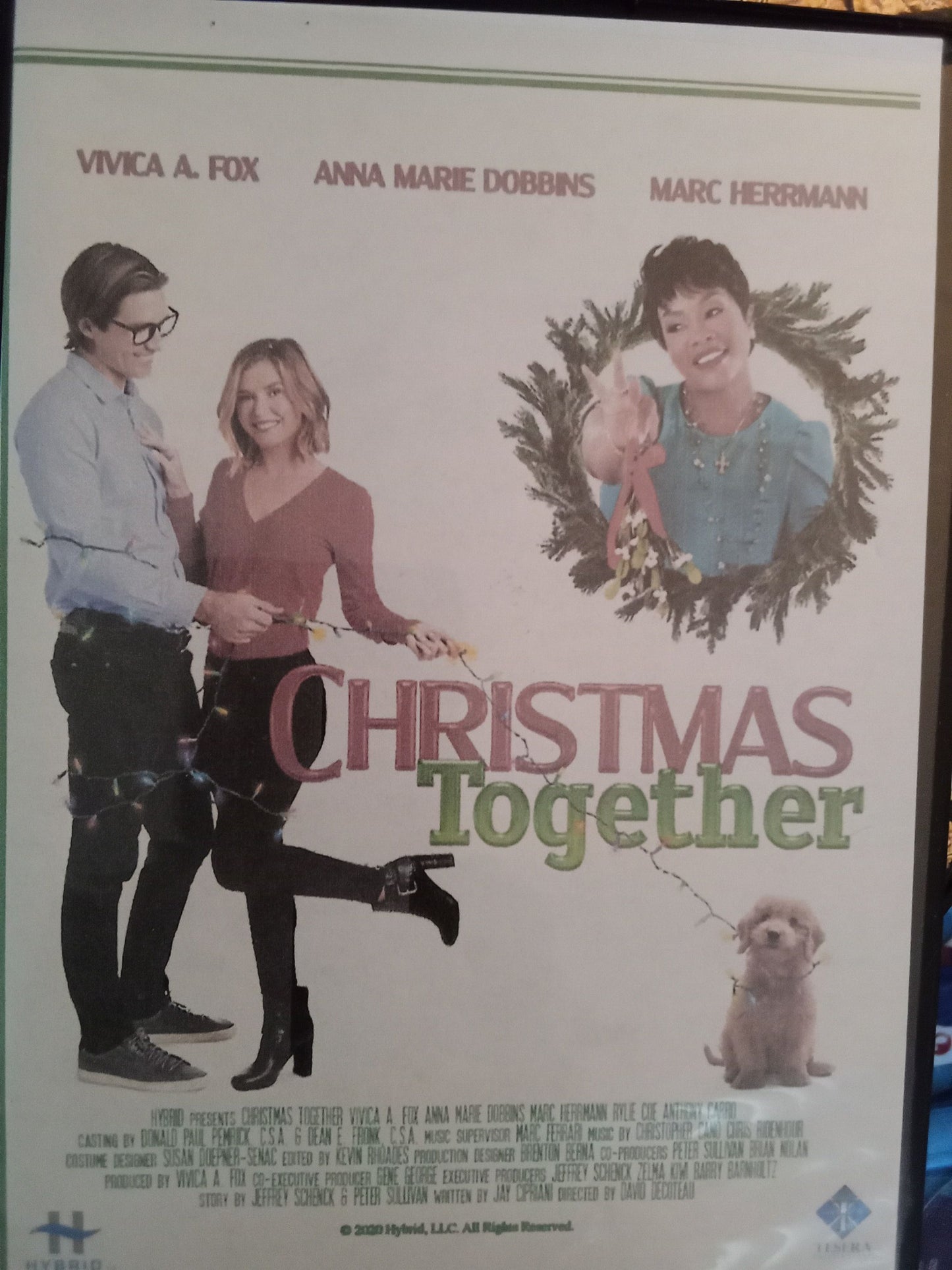 Christmas Together (2020) DVD with Vivica Fox in a DVD Case with the cover art ***SALE***