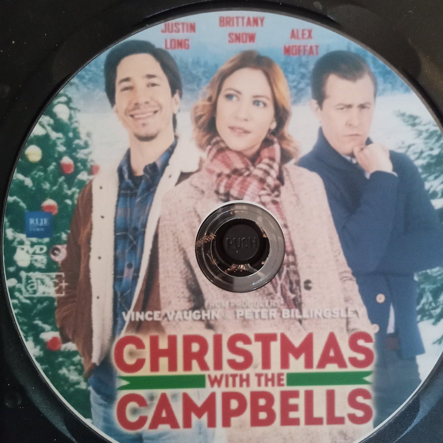 Christmas With the Campbells (2022) DVD with Brittany Snow & Justin Long