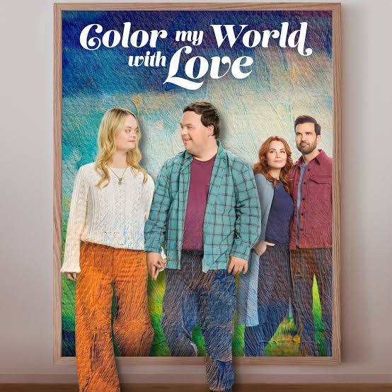 Color My World with Love (2022) DVD with Erica Durance **CLEARANCE**(2 left only)