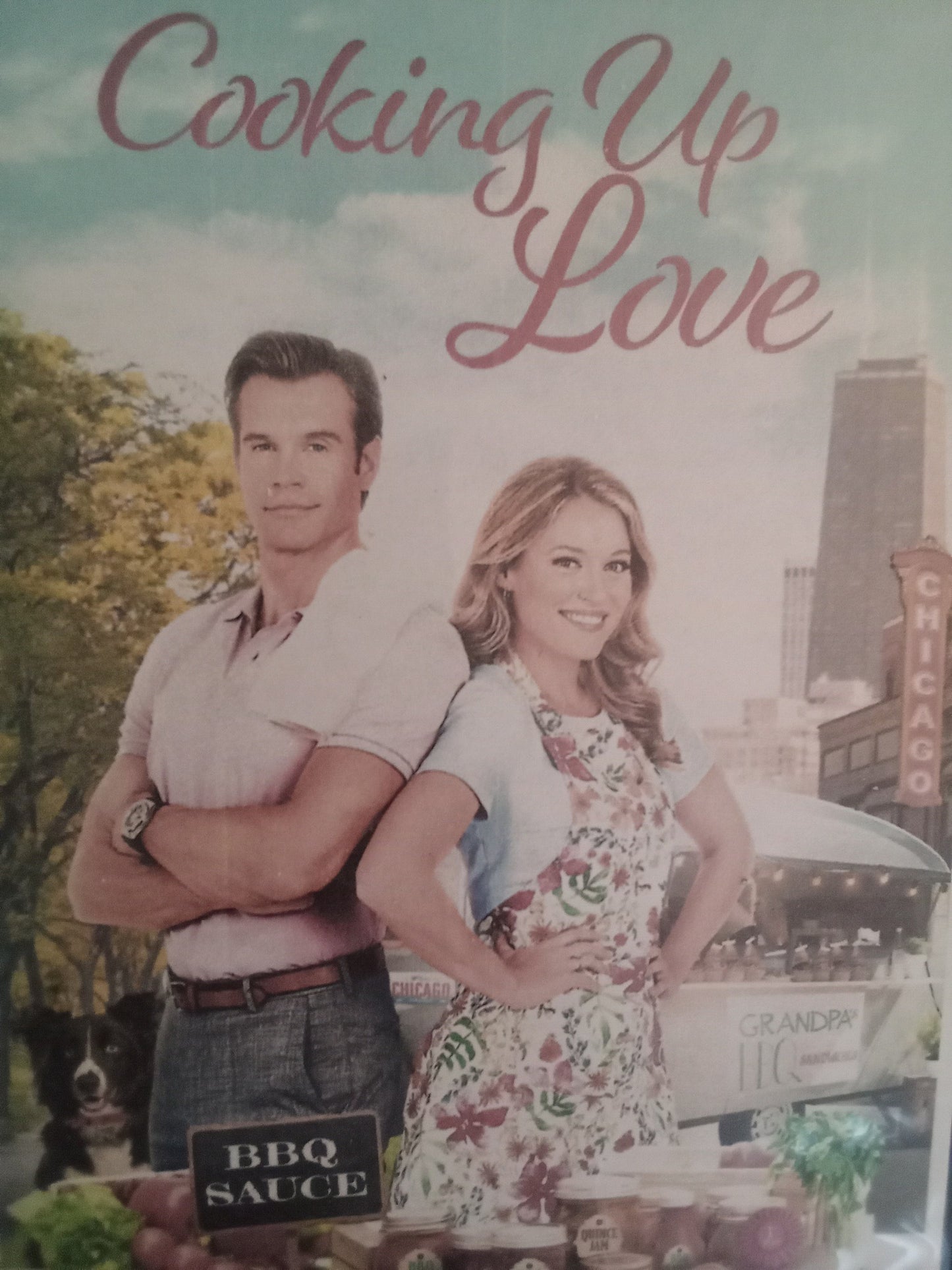 Cooking Up Love aka The Sauce of Love (2021) DVD with Rachel Bles & Stephen Huszar in a DVD CASE with COVER ART