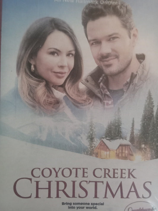 Coyote Creek Christmas (2021) DVD with Ryan Peavey in a DVD case with cover art