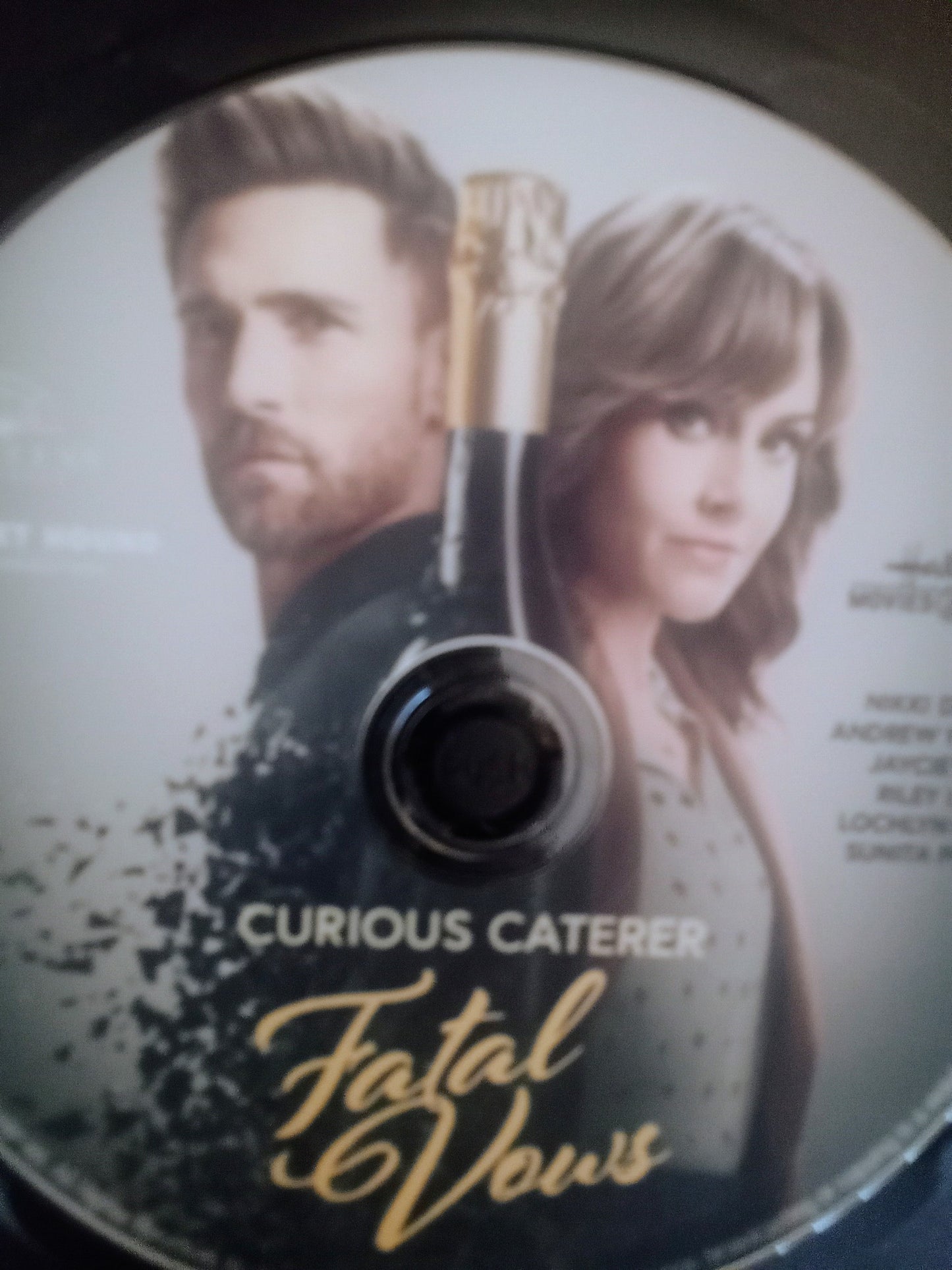 Curious Caterer: Fatal Vows (2023) DVD with Nikki DeLoach & Andrew Walker