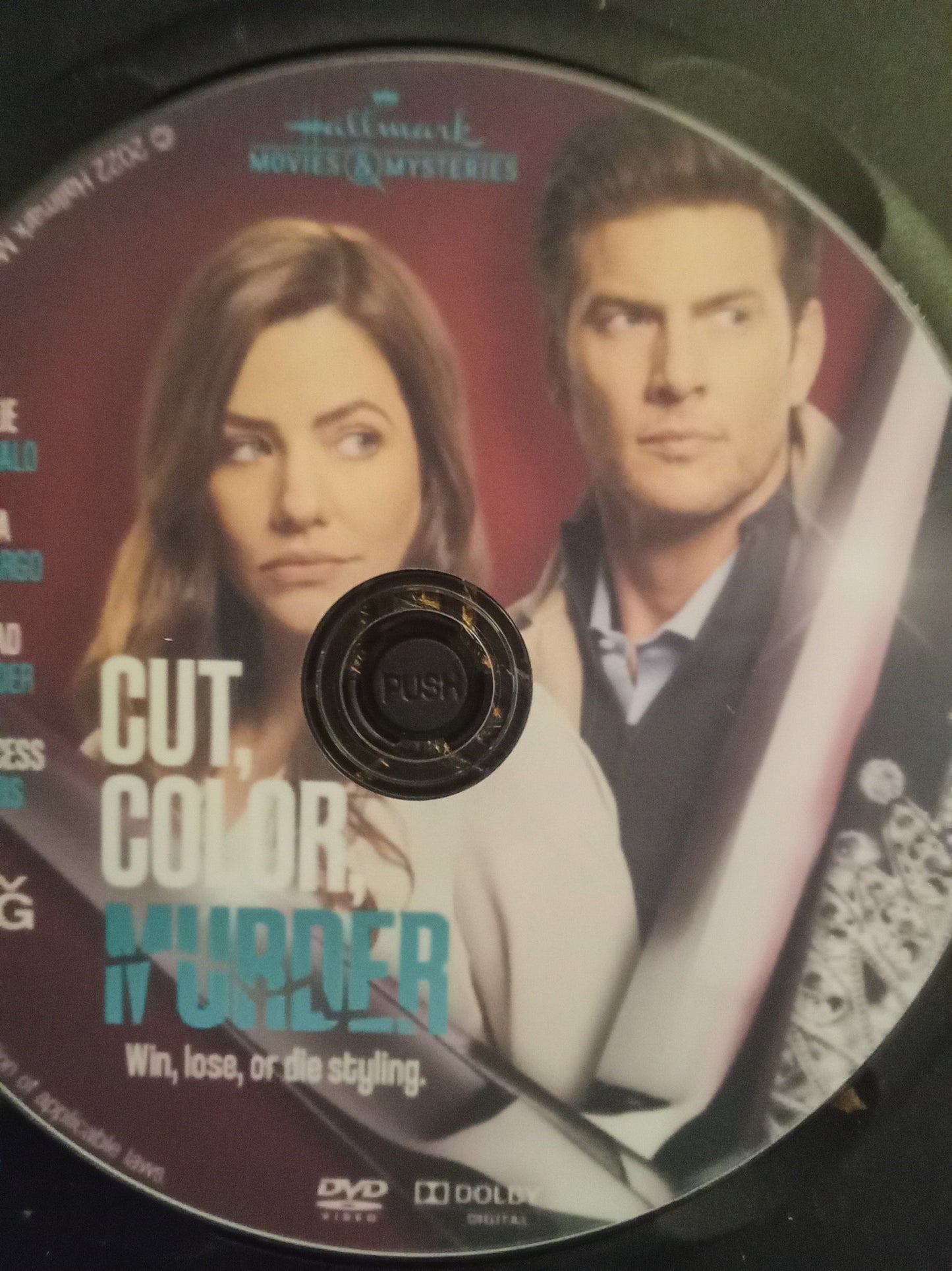 Cut, Color, Murder (2022) DVD with Julie Gonzalo & Ryan McPartlin