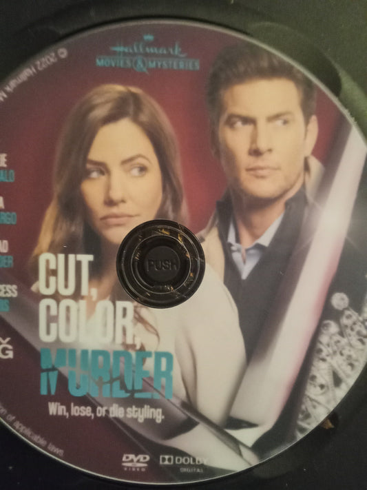 Cut, Color, Murder (2022) DVD with Julie Gonzalo & Ryan McPartlin