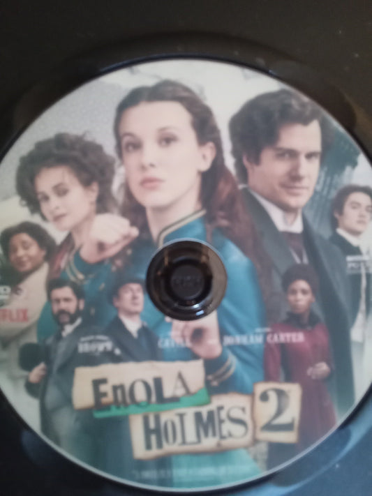 Enola Holmes 2 (2022) DVD with Hannah Dodd **SALE**
