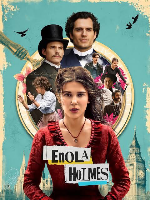 Enola Holmes (2020) DVD with Millie Bobby Brown ****SALE $12.99