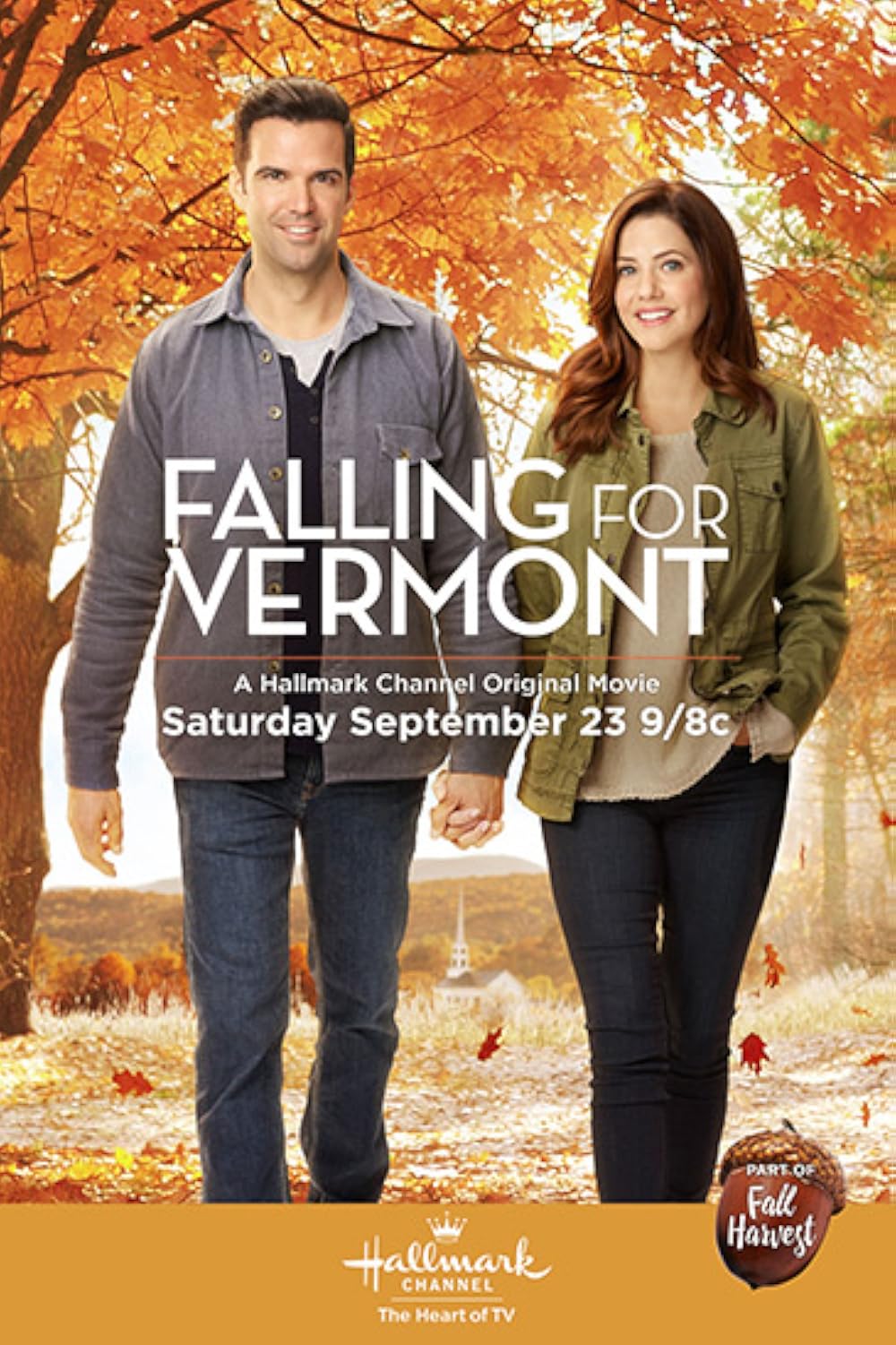 Falling For Vermont (2017) DVD with Julie Gonzolo & Benjamin Ayres $11.00 JACKPOT