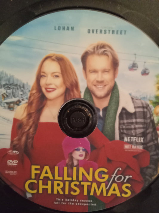Falling For Christmas (2022) (Netflix) DVD with Lindsey Lohan, Dakota Lohan & Jack Wagner