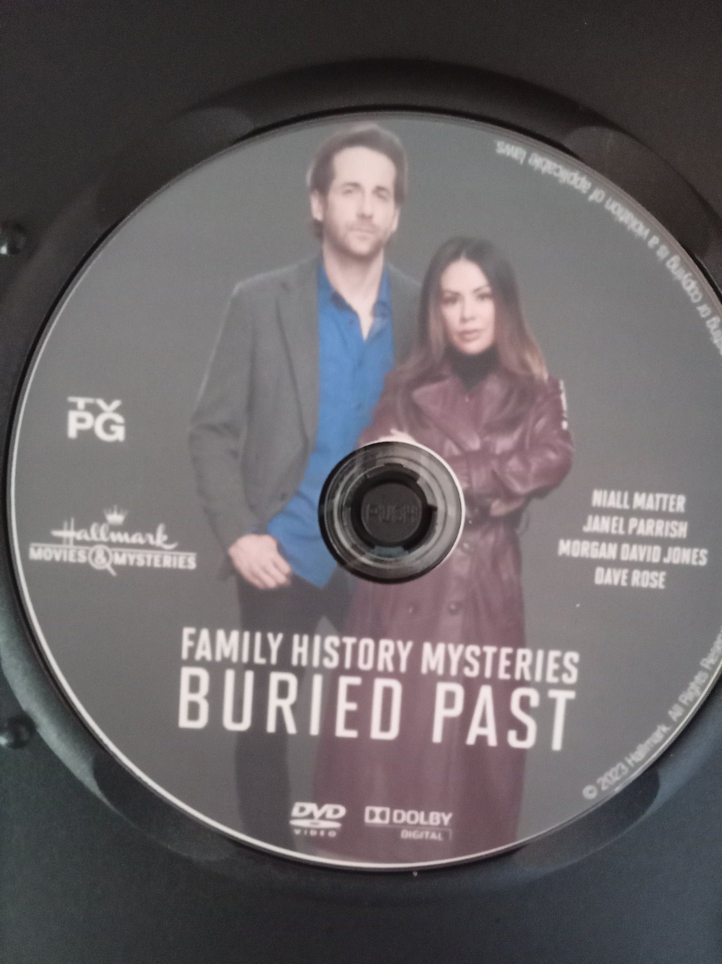 Family History Mysteries Buried Past (2023) DVD with Janel Parish & Niall Matter $11.99
