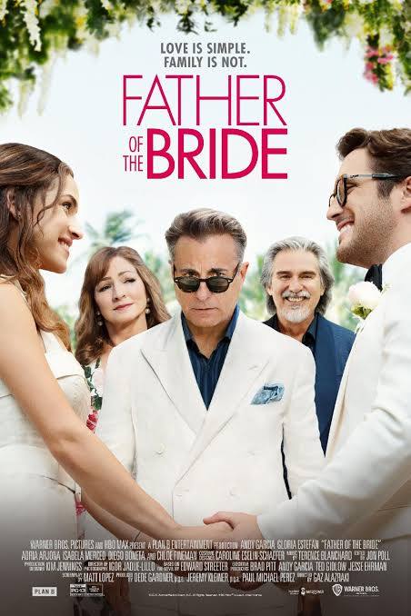 Father of the Bride (2022) DVD with Andy Garcia **SUPER SALE**in a DVD CASE with COVER ART