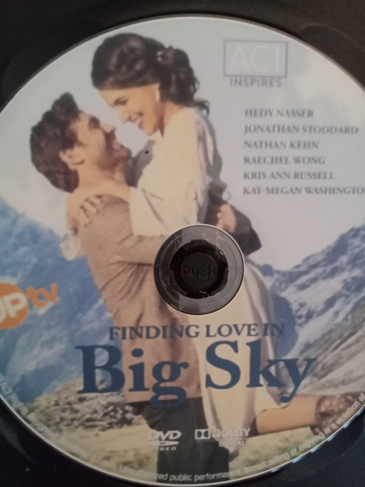 Finding Love in Big Sky (2021) DVD with Jonathan Stoddard