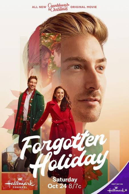 Forgotton Holiday (2026) DVD with Janeel Parish & Daniel Lissing (Coming this week) in a DVD Case with COVER ART