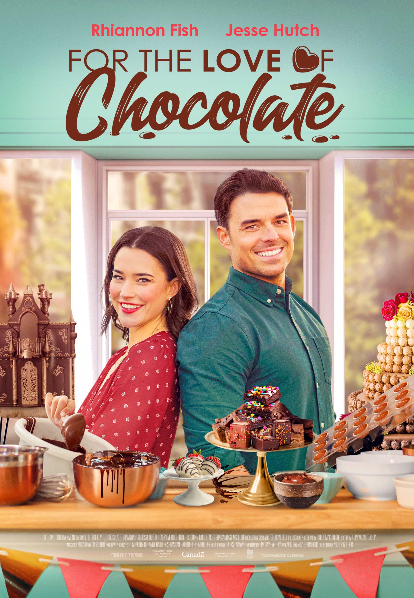 For The Love of Chocolate (2021) DVD with Rhiannon Fish & Jesse Hutch