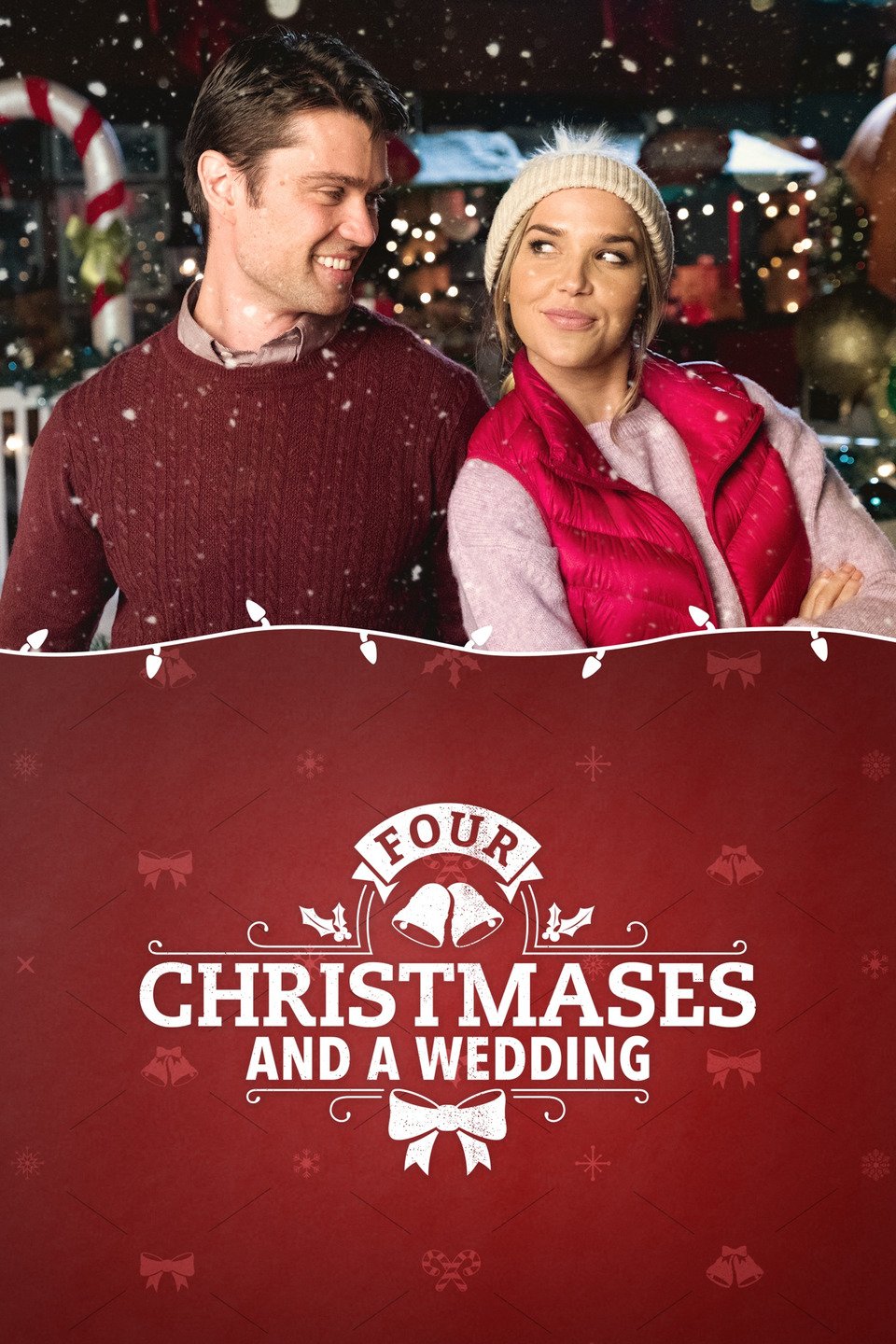 Four Christmases and a Wedding  (2017) DVD with Arielle Kebbel & Corey Sevier
