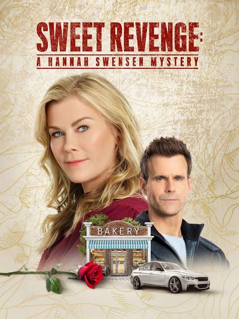 Hannah Swensen Mystery: Sweet Revenge (2021) DVD in a DVD CASE with COVER ART (my fav cover art!)