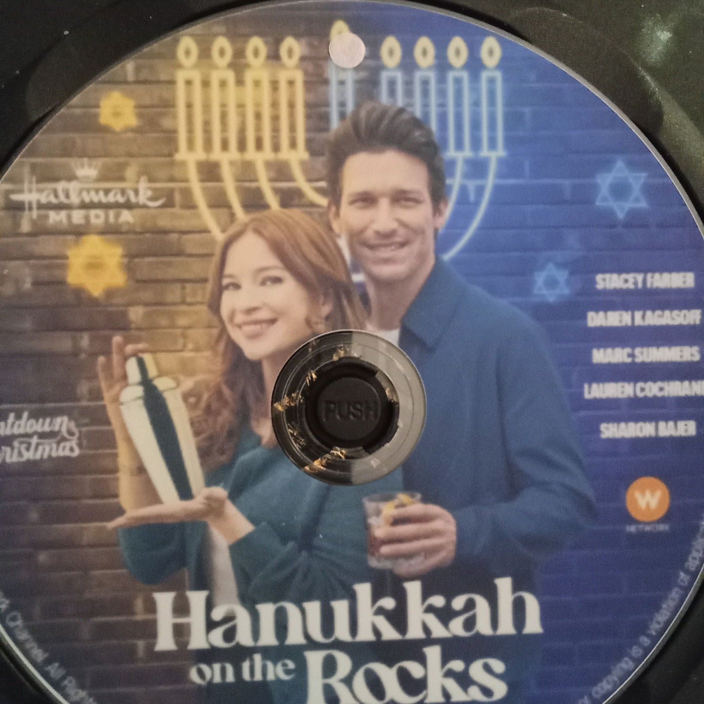 Hanukkah on the Rocks (2024) with Stacey Farber in a DVD case with the artwork **SALE**