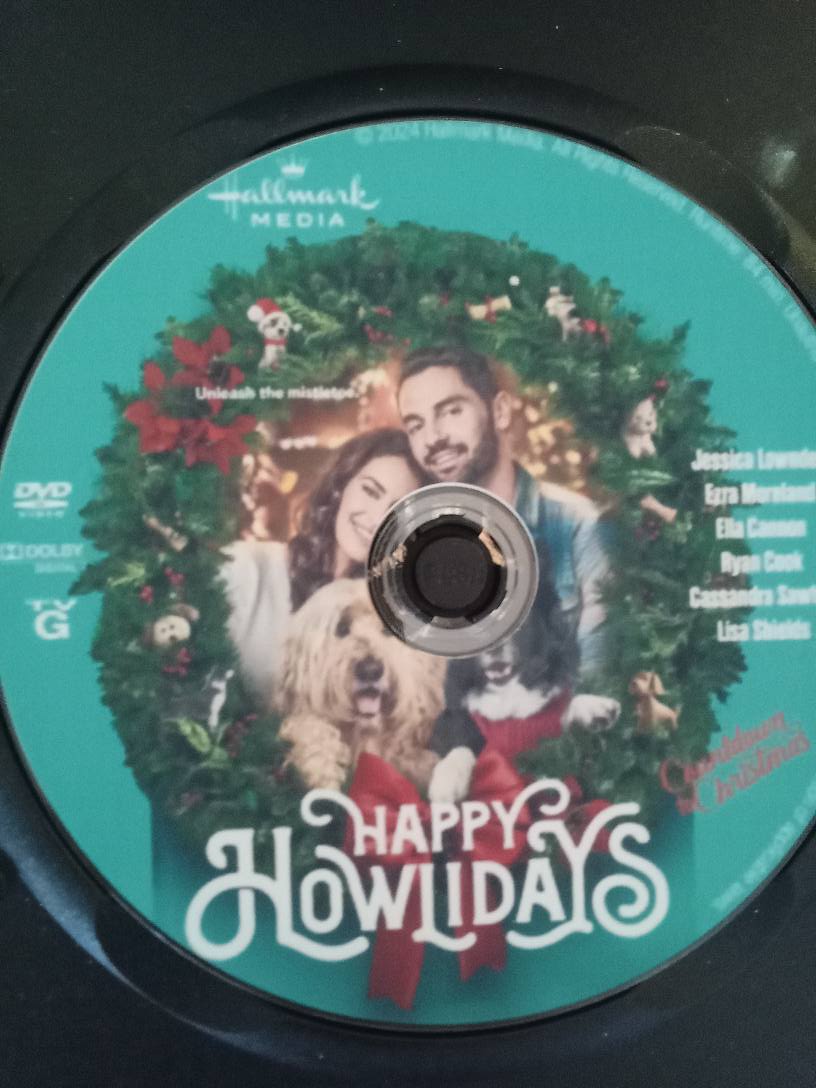 Happy Howlidays (2024) DVD with Jessica Lowndes in a DVD case with cover art **SALE**