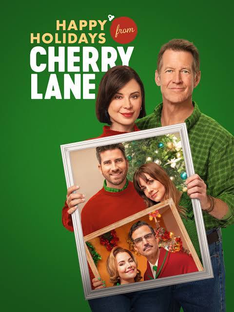 Happy Holidays Cherry Lane (2024) DVD with Catherine Bell, Benjamin Ayres in a DVD CASE with COVER ART