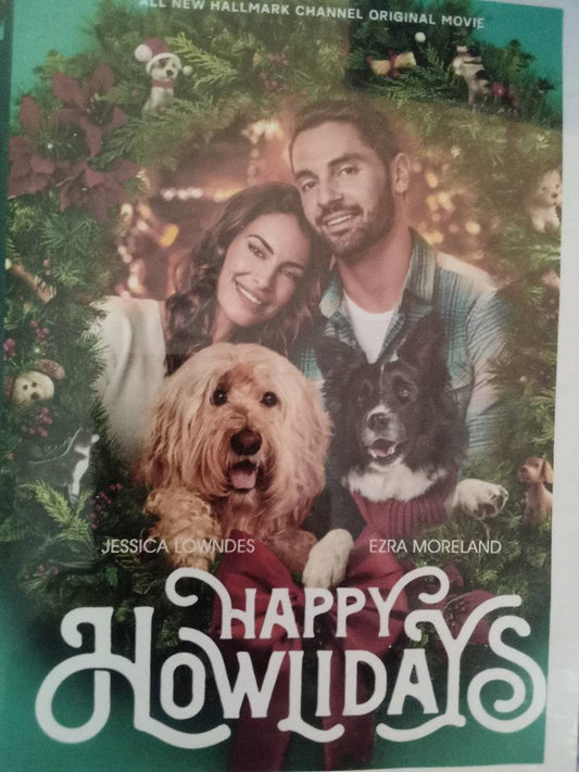 Happy Howlidays (2024) DVD with Jessica Lowndes in a DVD case with cover art **SALE**
