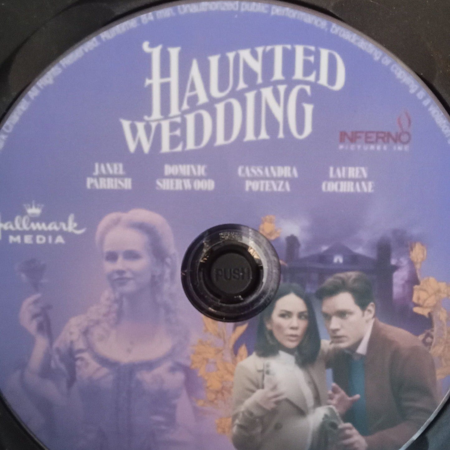 Haunted Wedding (2024) DVD with Janeel Parish in a DVD CASE with COVER ART