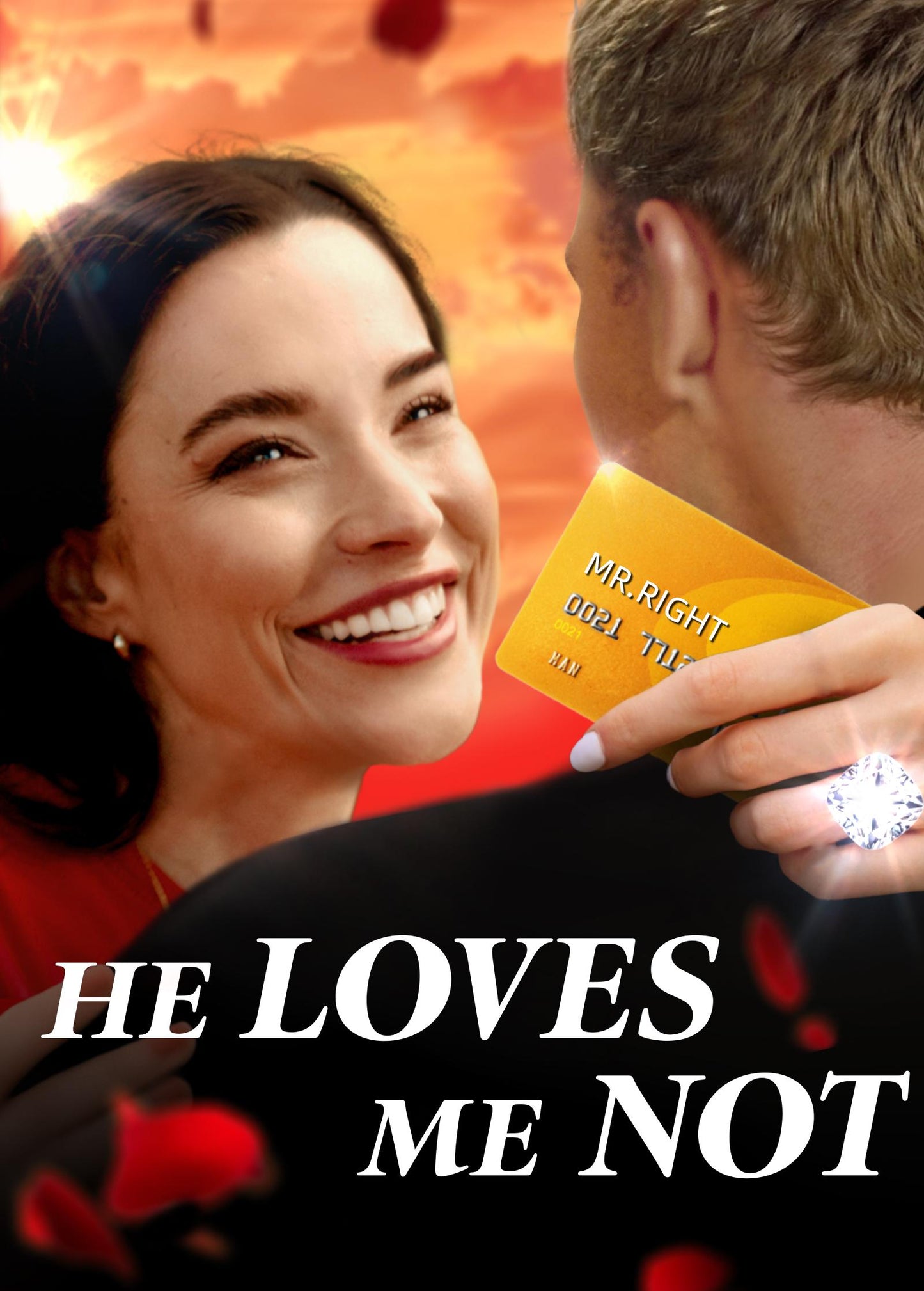 He Loves Me Not (2024) DVD with Rhiannon Fish in a DVD CASE with COVER ART