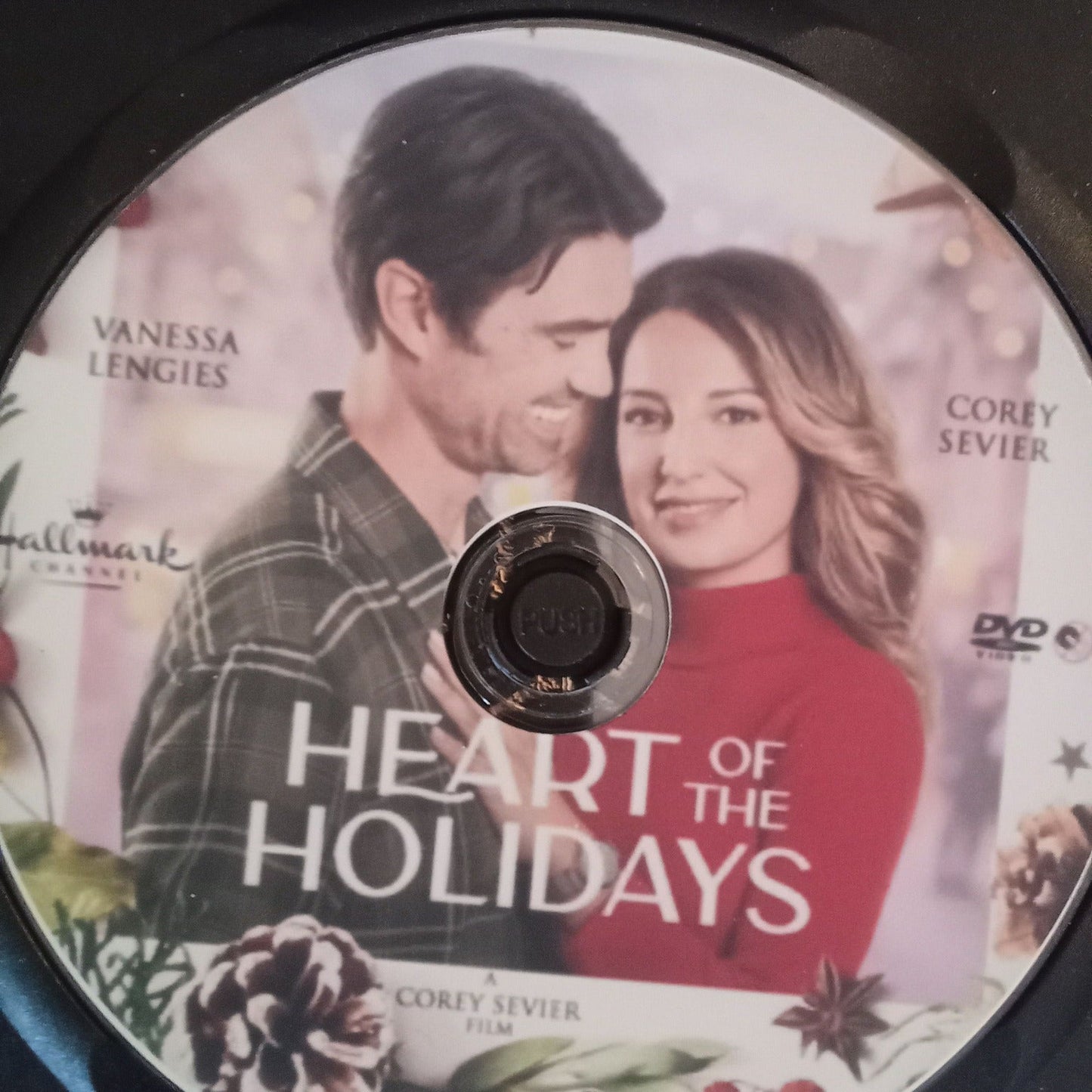 Heart of the Holidays (2020) DVD with Vanessa Lengies & Corey Sevier in a DVD CASE with COVER ART