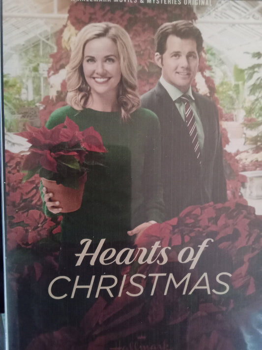 Hearts of Christmas (2016) DVD with Emilie Ullerup & Kristopher Polaha in a DVD CASE with COVER ART