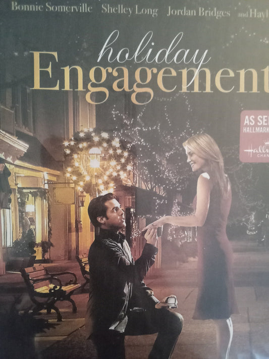 Holiday Engagement (2011) DVD with Haylie Duff, Shelly Long in a DVD CASE with COVER ART