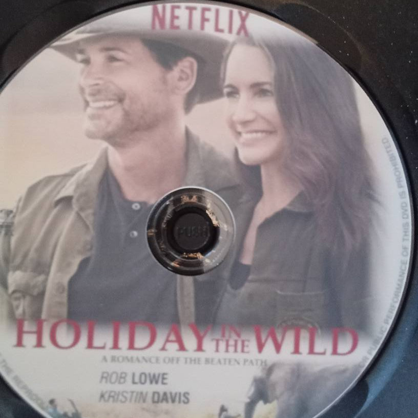 Holiday in the Wild (2019) DVD with Kristin Davis & Rob Lowe ** SALE