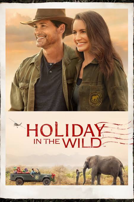 Holiday in the Wild (2019) DVD with Kristin Davis & Rob Lowe in a DVD CASE with the COVER ART***CLEARANCE