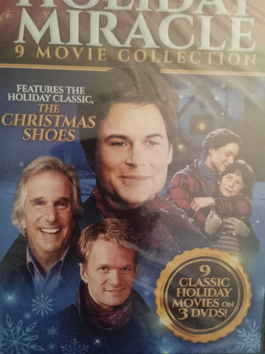 Holiday Miracle 9 (2024) DVD Brand New in DVD case/shrink wrapped 9 movies