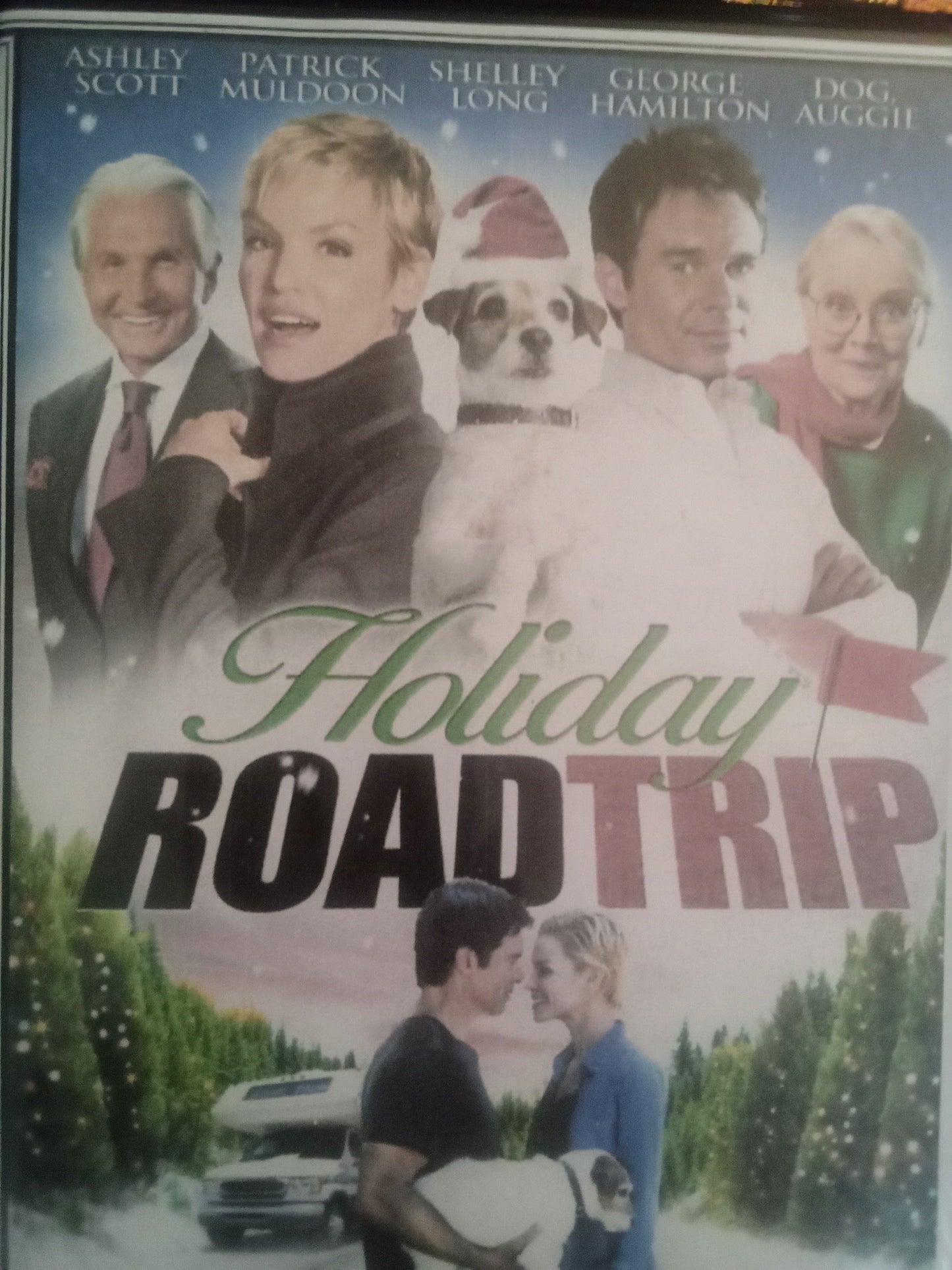 Holiday Road Trip (2013) (MY # 10) DVD with Patrick Muldoon, Ashley Scott, George Hamilton in a DVD CASE with COVER ART