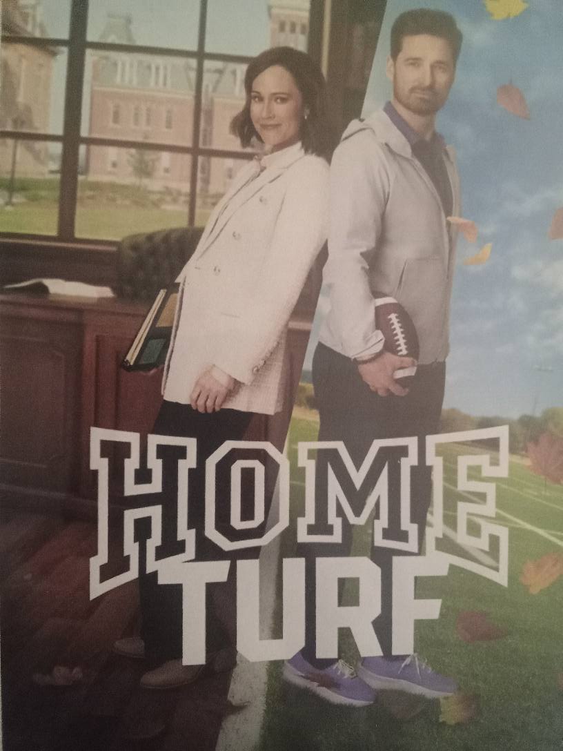 Home Turf (2025) DVD with Nikki Deloach & Warren Christie in a DVD CASE with COVER ART  ***JUST IN**
