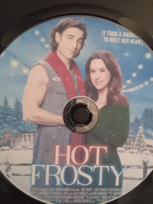 Hot Frosty (2024) DVD with Lacey Chabert & Dustin Milligan